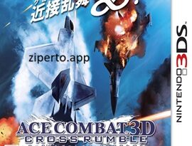 Ace Combat 3D: Cross Rumble+ 2026 gameplay showing fighter jets engaged in intense aerial combat above a detailed battlefield.