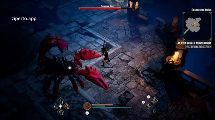 Achilles: Legends Untold gameplay featuring Achilles battling mythical monsters, ancient Greek ruins and fantasy action RPG exploration.