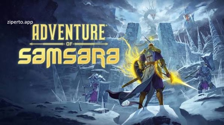 Adventure of Samsara 2026 gameplay featuring mystical temples, side-scrolling combat, ancient ruins, exploration, and challenging Metroidvania action.