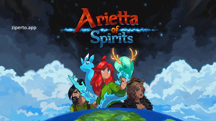 Arietta of Spirits gameplay featuring Arietta exploring a colorful spirit world and battling mysterious creatures.