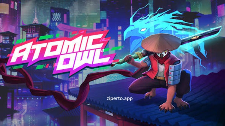 Atomic Owl gameplay featuring a powerful owl exploring colorful areas and facing enemies in fast-paced arcade action.