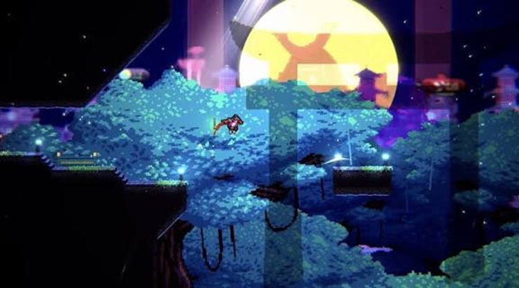 Atomic Owl gameplay featuring a powerful owl exploring colorful areas and facing enemies in fast-paced arcade action.