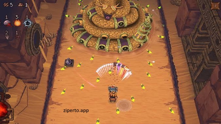 BALL x PIT 2026 gameplay featuring fast-paced arcade battles, roguelite progression, powerful upgrades, enemy waves, and colorful action arenas.