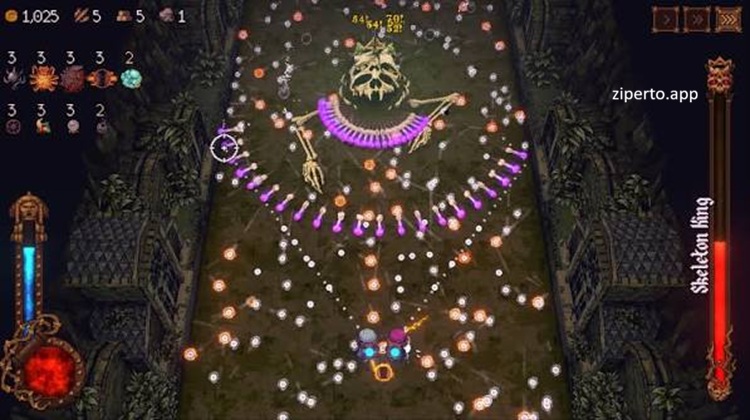 BALL x PIT 2026 gameplay featuring fast-paced arcade battles, roguelite progression, powerful upgrades, enemy waves, and colorful action arenas.