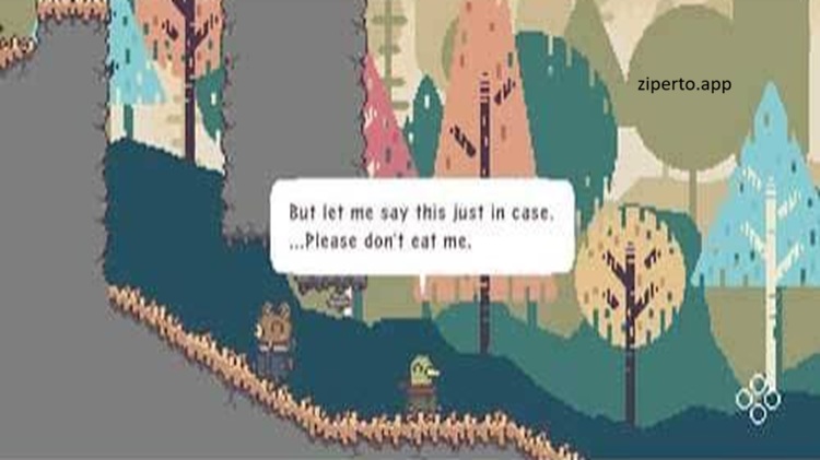 BOKURA gameplay showing two players solving cooperative puzzles with different perspectives in a pixel-art adventure.