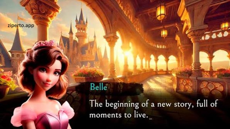 Beauty and the Beast: The New Adventure 2026 gameplay featuring Belle, enchanted castle exploration, puzzle-solving and classic Disney adventure.