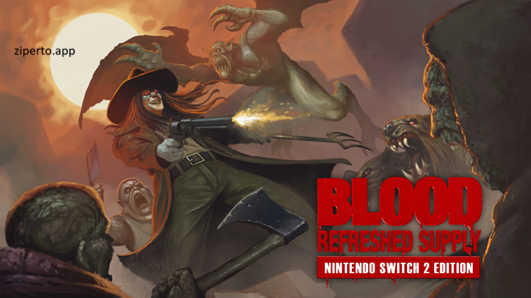 Blood Refreshed Supply gameplay featuring Caleb battling cultists with retro FPS combat, gothic environments and horror-inspired action.