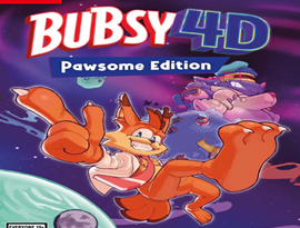 Bubsy 4D 2026 gameplay featuring colorful 3D platforming, cartoon-style environments and classic retro adventure.