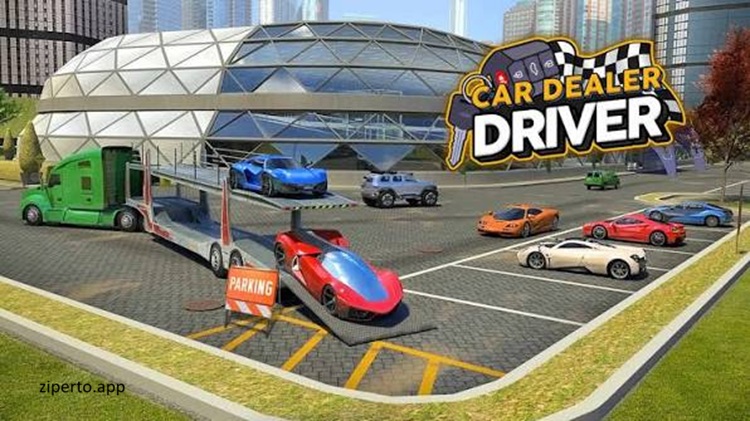 Car Dealer 2026 showing car dealership, vehicle inspection, garage repairs and used car sales management simulation.