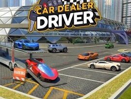 Car Dealer Driver 2026 showing car dealership, vehicle inspection, garage repairs and used car sales management simulation.