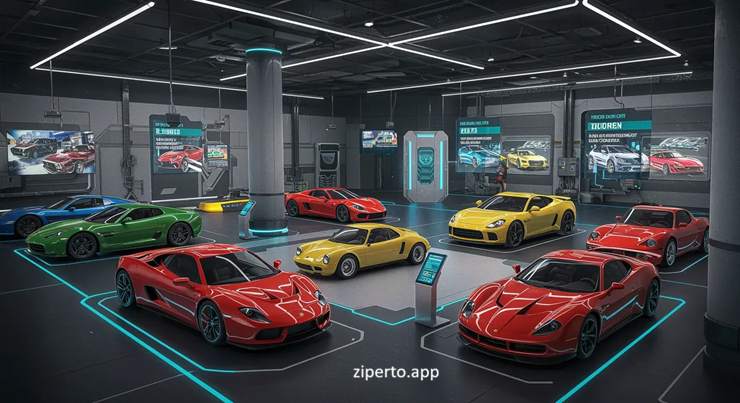 Car Sales Simulator 2026 gameplay featuring realistic car trading, dealership management, vehicle repairs, and business simulation.