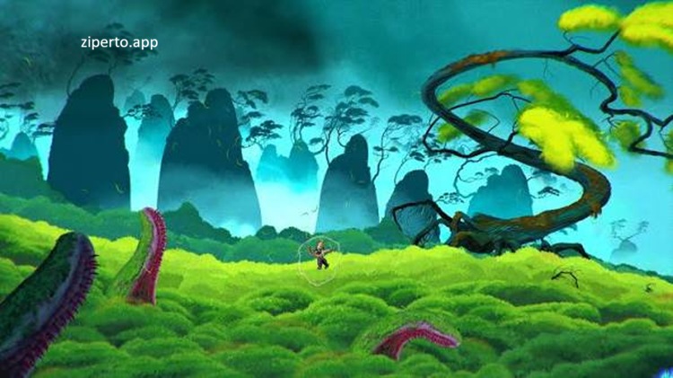 ChainStaff 2026 gameplay showcasing fast-paced combat, dynamic movement and action-packed platforming challenges.