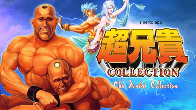 Cho Aniki Collection gameplay featuring bizarre characters, colorful enemies, power-ups and challenging arcade battles.