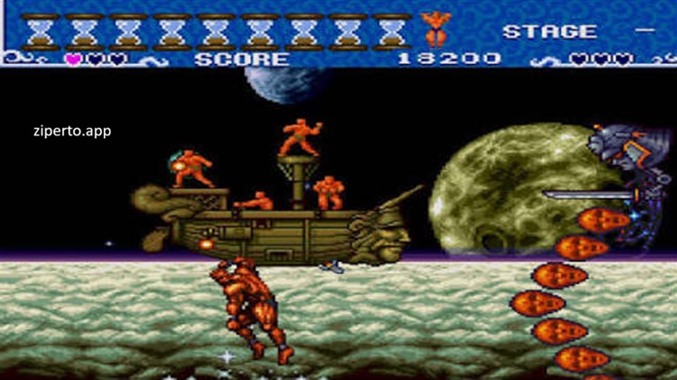 Cho Aniki Collection gameplay featuring bizarre characters, colorful enemies, power-ups and challenging arcade battles.