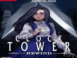 Clock Tower: Rewind gameplay exploring a haunted mansion in escaping the terrifying Scissorman in a classic survival horror adventure.