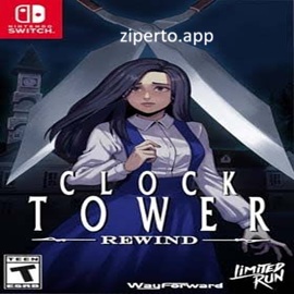 Clock Tower: Rewind gameplay exploring a haunted mansion in escaping the terrifying Scissorman in a classic survival horror adventure.