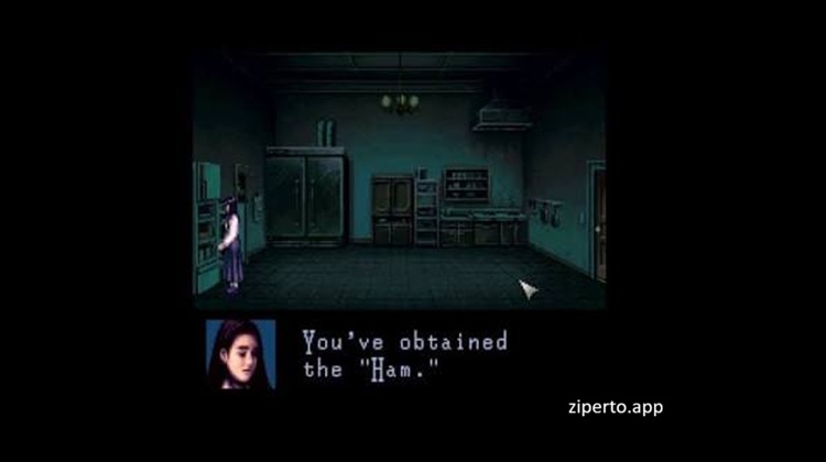 Clock Tower: Rewind gameplay exploring a haunted mansion in escaping the terrifying Scissorman in a classic survival horror adventure.