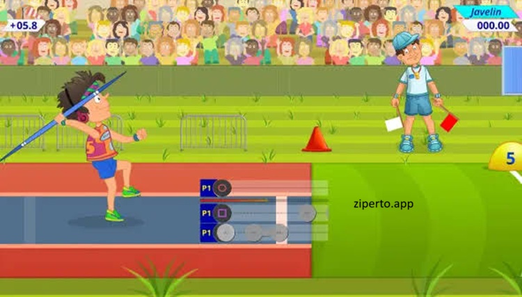 Crazy Athletics 2026 gameplay featuring fast-paced track events, fun sports challenges and colorful arcade action.