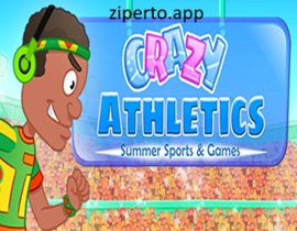 Crazy Athletics 2026 gameplay featuring fast-paced track events, fun sports challenges and colorful arcade action.