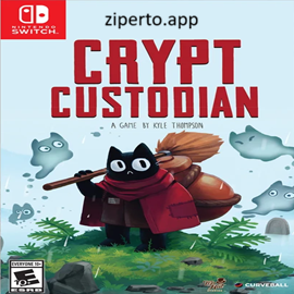 Crypt Custodian gameplay showing Pluto battling enemies with a magical broom, exploring colorful fantasy areas and uncovering hidden secrets.