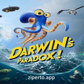 Darwin's Paradox! 2026 gameplay featuring an octopus solving puzzles and exploring detailed platforming environments.