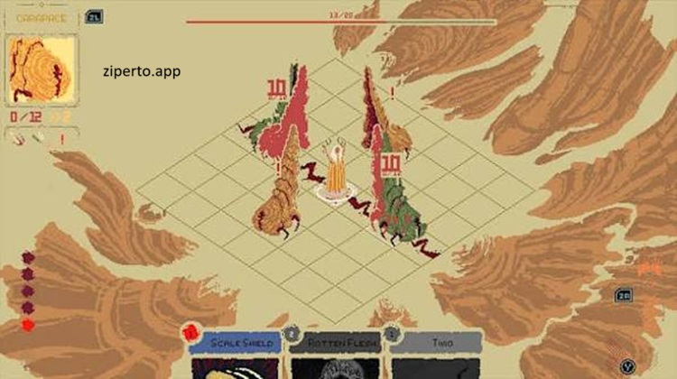 Death Howl gameplay featuring tactical card battles, mystical landscapes, supernatural enemies, strategic combat and dark fantasy exploration.