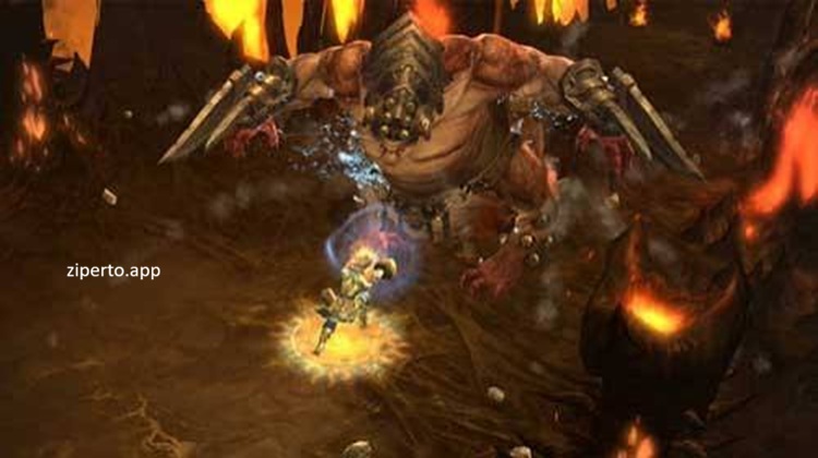 Diablo III: Eternal Collection gameplay featuring demon battles, legendary loot, powerful hero classes and action RPG combat.