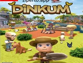 Dinkum gameplay featuring farming, town building, fishing, crafting, wildlife and colorful Australian-inspired island landscapes.
