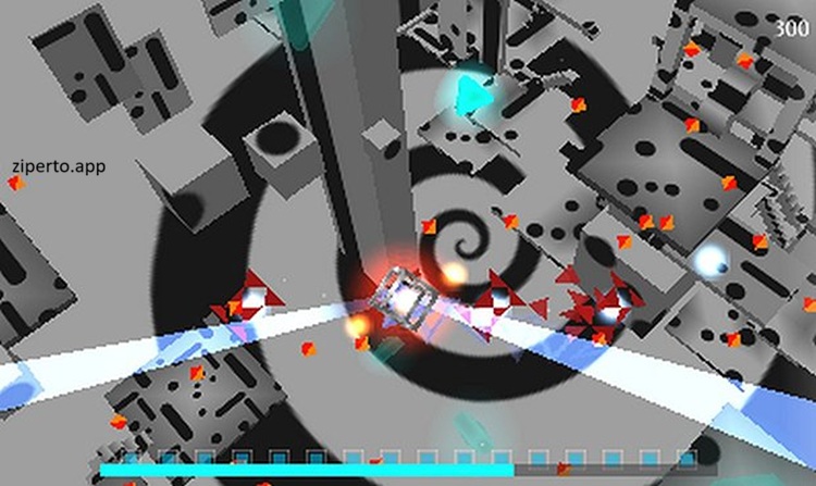 Dream Trigger 3D gameplay featuring neon arenas, sonar-based combat, and fast-paced arcade shooting.