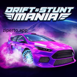 Drift & Stunt Mania gameplay featuring high-speed racing, drifting cars, stunt jumps, challenging tracks and arcade driving action.