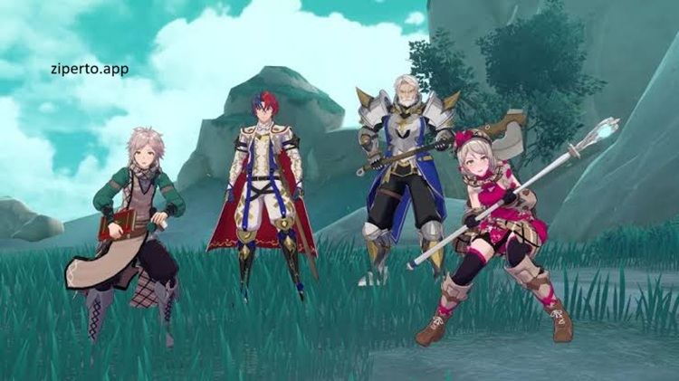 Fire Emblem Engage 2026 gameplay featuring anime-style heroes battling enemies in a colorful fantasy world on Nintendo Switch.