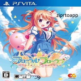 Floral Flowlove PS Vita 2026 visual novel featuring anime characters, romance, and interactive storytelling.