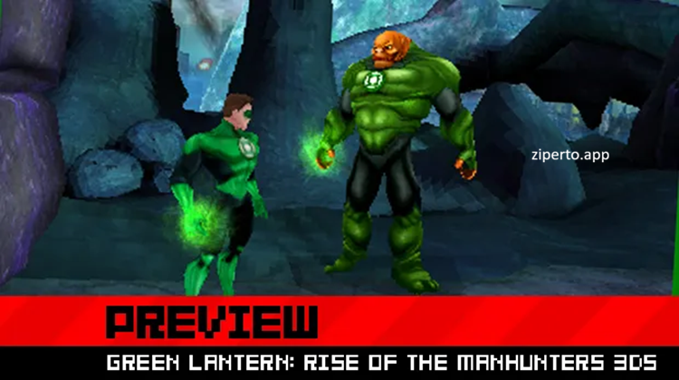 Green Lantern: Rise of the Manhunters 2026 gameplay featuring Hal Jordan, Green Lantern powers, and action-packed superhero combat.