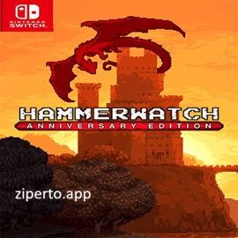 Hammerwatch Anniversary Edition gameplay featuring pixel-art dungeon exploration, heroic battles, fantasy monsters and retro hack-and-slash combat.