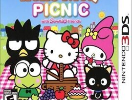 Hello Kitty Picnic with Sanrio Friends 2026 gameplay featuring Hello Kitty, Sanrio characters, colorful picnic areas, mini-games, and cozy adventures.