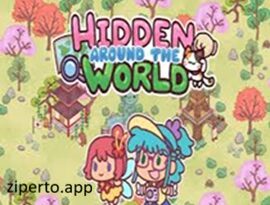 Hidden Around the World 2026 gameplay featuring hidden object puzzles across colorful hand-drawn locations.