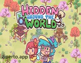 Hidden Around the World 2026 gameplay featuring hidden object puzzles across colorful hand-drawn locations.