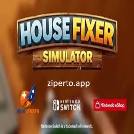 House Fixer Simulator gameplay featuring home renovation, interior decorating, wall painting, furniture placement and realistic house restoration.