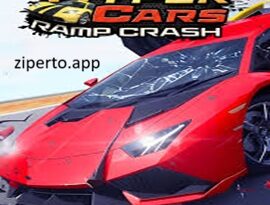 Hyper Cars Ramp Crash 2026 gameplay featuring high-speed stunt racing, giant ramps, and explosive car crashes.