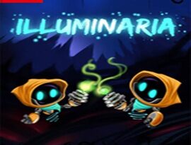 Illuminaria gameplay showing players building automated bases, managing resources, mysterious areas and defending their growing operations.