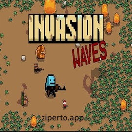 Invasion Waves 2026 gameplay featuring intense survival shooting, endless enemy waves and fast-paced arcade action.