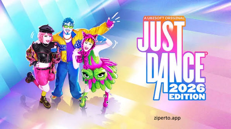 Just Dance 2026 Edition gameplay featuring energetic dance routines, colorful stages, animated coaches, music performances, and multiplayer fun.