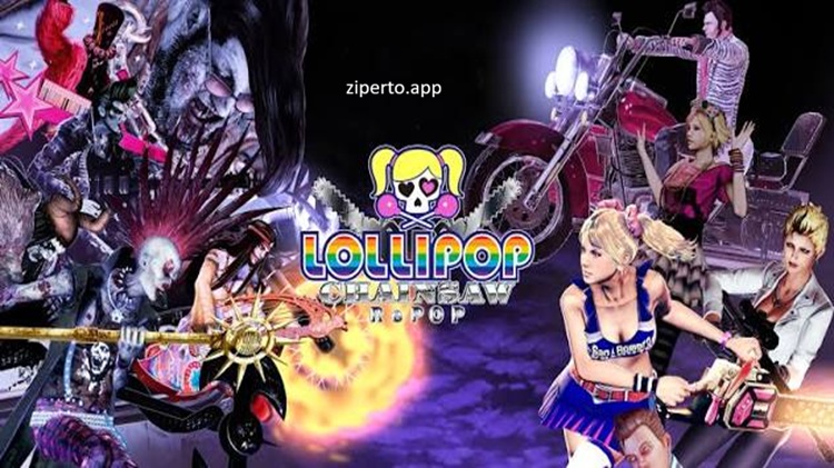 LOLLIPOP CHAINSAW RePOP gameplay featuring Juliet Starling fighting zombies with a chainsaw, stylish combos and fast-paced hack-and-slash combat.
