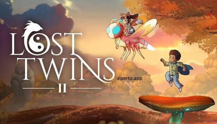 Lost Twins 2 gameplay featuring two siblings, creative puzzle-solving, colorful worlds, platform shifting, and relaxing adventure exploration.