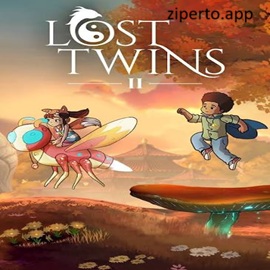 Lost Twins 2 gameplay featuring two siblings, creative puzzle-solving, colorful worlds, platform shifting, and relaxing adventure exploration.
