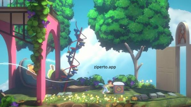 Lost Twins 2 gameplay featuring two siblings, creative puzzle-solving, colorful worlds, platform shifting, and relaxing adventure exploration.