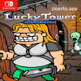 Lucky Tower Ultimate 2026 gameplay featuring randomized dungeon exploration, humorous fantasy characters, strategic combat, traps, and roguelike adventure.