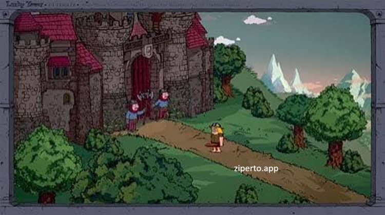 Lucky Tower Ultimate 2026 gameplay featuring randomized dungeon exploration, humorous fantasy characters, strategic combat, traps, and roguelike adventure.