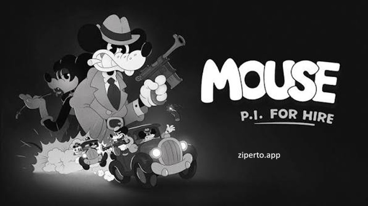 MOUSE: P.I. For Hire 2026 gameplay featuring cartoon-style FPS combat, detective action, and noir-inspired environments.