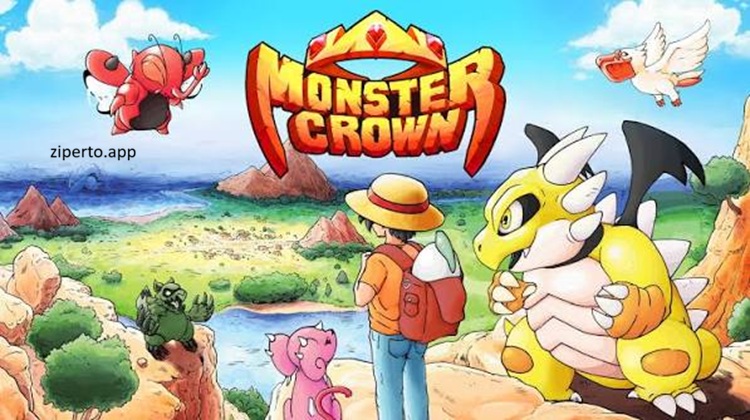 Monster Crown gameplay featuring pixel-art monsters, turn-based battles, creature breeding and retro monster-catching RPG adventure.
